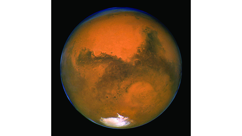 صخور مرقطة تشير إلى حياة سابقة على المريخ