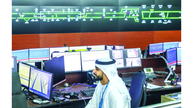 850 ألف راكب يستخدمون خطَّي المترو الأحمر والأخضر يومياً