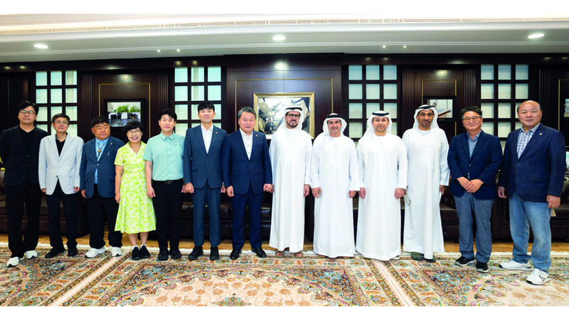 «ديوا» تبحث مع وفد كوري التعاون في الطاقة المتجددة