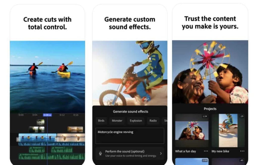 من الحاسوب لآيفون.. أدوبي تطلق تطبيق تحرير الفيديو Premiere مجانًا