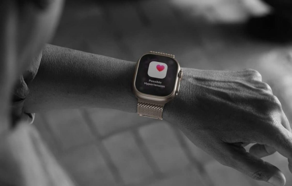 نظرة على ميزة تنبيهات ارتفاع ضغط الدم في ساعات آبل الذكية