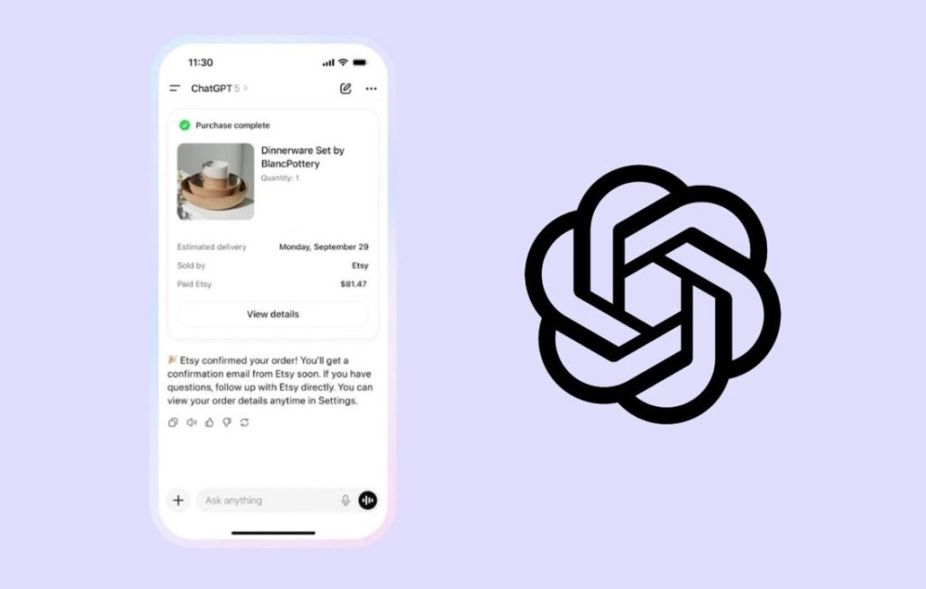 OpenAI تضيف ميزة الشراء المباشر عبر ChatGPT