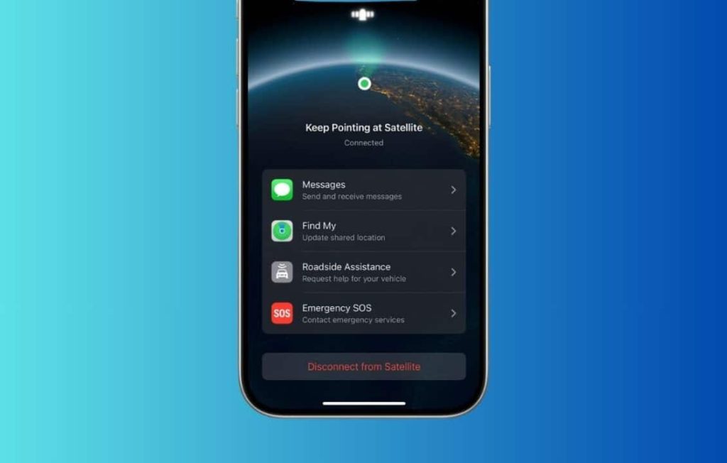 آبل تمدد الاستخدام المجاني لمزايا الأقمار الصناعية في هواتف آيفون 14 و 15