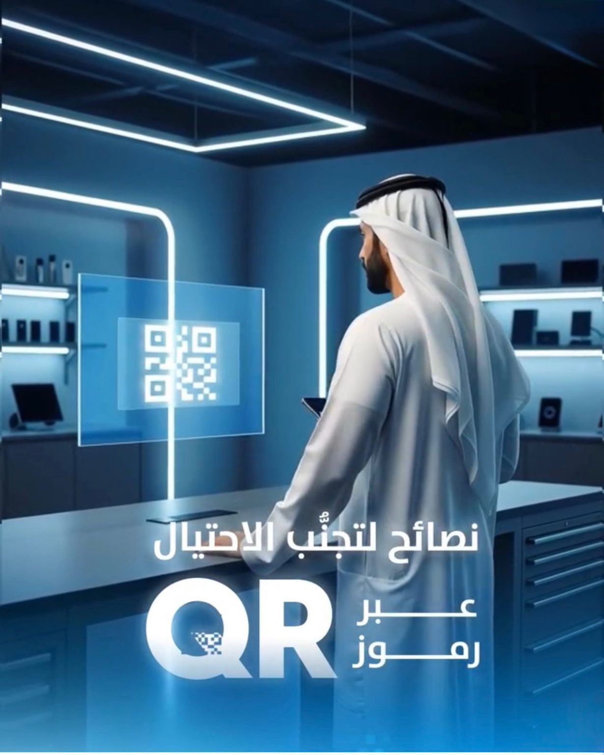 بلدية دبي تحذر من أخطار رموز الاستجابة السريعة “QR” غير الموثوقة