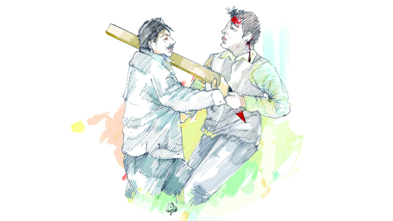 أب وابنه يعتديان بالضرب على شاب.. و«المحكمة» تعوّضه بـ 30 ألف درهم