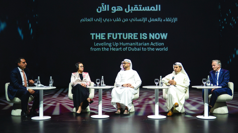 «دبي الإنسانية» تستعرض رحلتها في الارتقاء بالعمل الإنساني العالمي