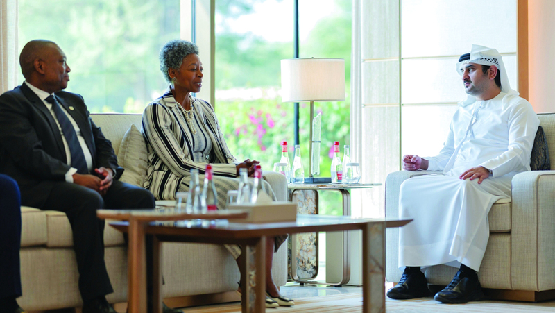 مكتوم بن محمد: الإمارات تمضي في توطيد شراكاتها مع مجتمع المال والأعمال العالمي