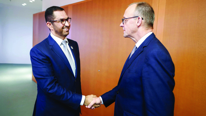 الإمارات وألمانيا تبحثان تعزيز العلاقات الثنائية في القطاعات الحيوية