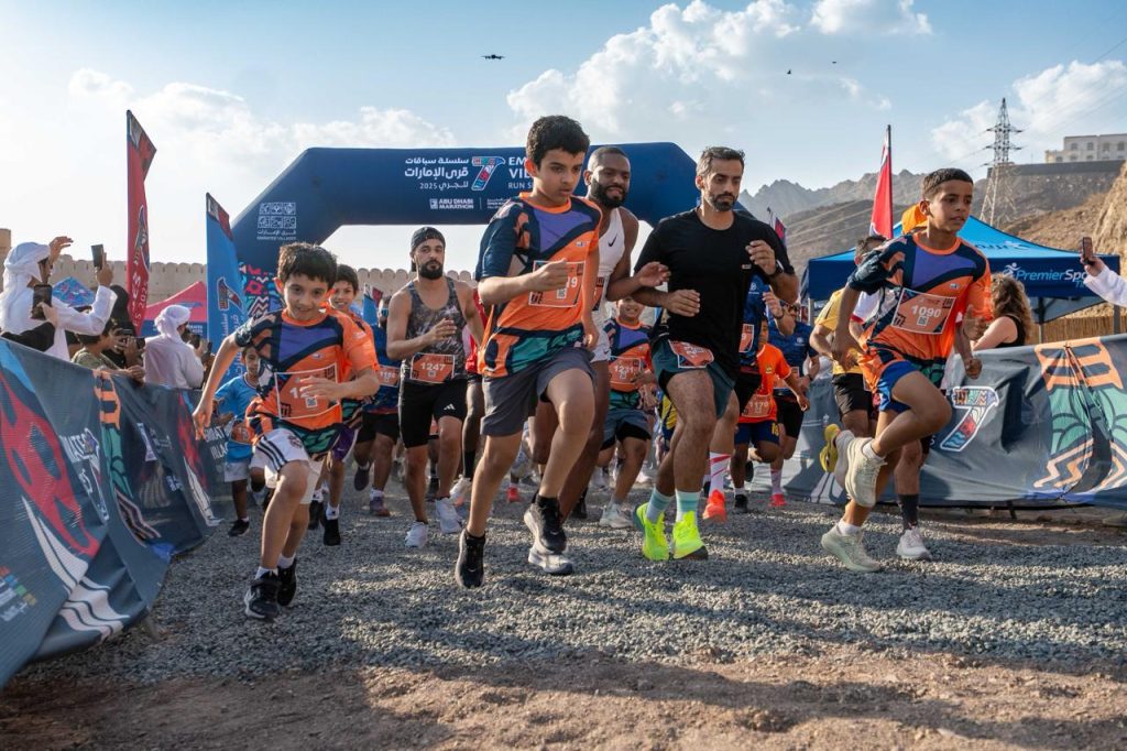 انطلاق الجولة الثانية من سباقات “قرى الإمارات للجري 2025” في مصفوت