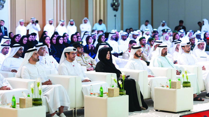 أحمد بن سعيد ولطيفة بنت محمد يشهدان ختام «ملتقى الأمين 2025»