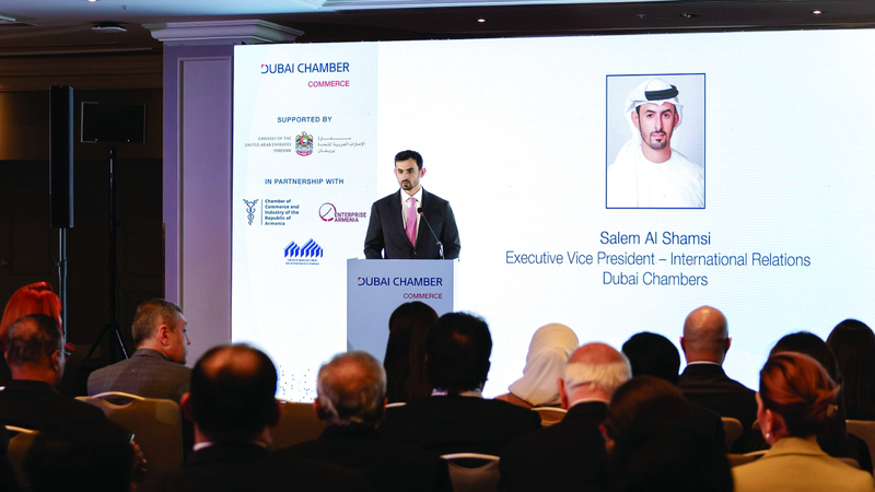 دبي تجذب استثمارات أرمينية بـ 1.4 مليار درهم