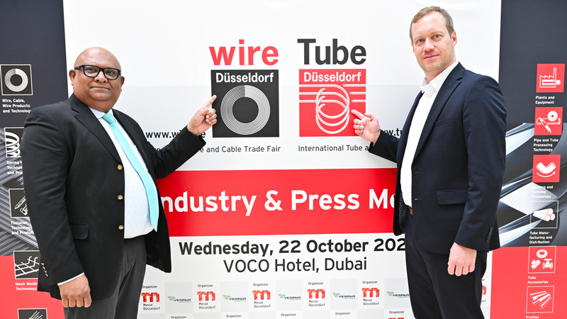 16 جهة عارضة من الإمارات تشارك في «واير» و«تيوب»