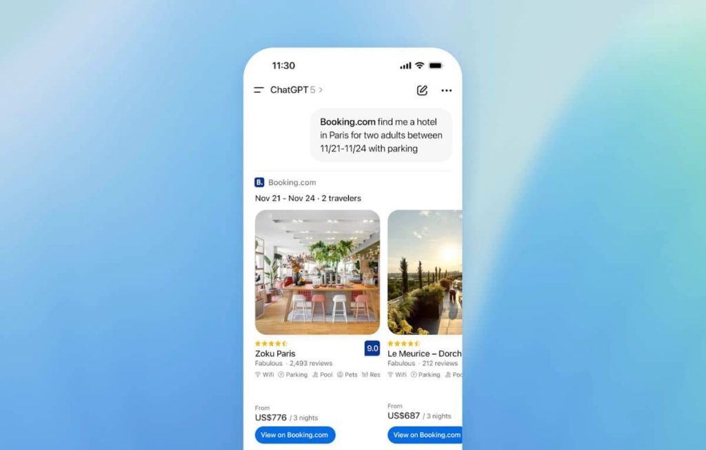 منصة متكاملة.. ChatGPT يتيح استخدام التطبيقات الخارجية في المحادثات