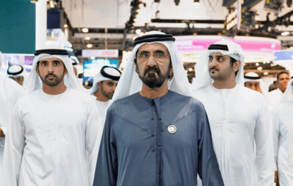 محمد بن راشد: فخور بوطني الذي استطاع أن يجمع العالم في جيتكس جلوبال