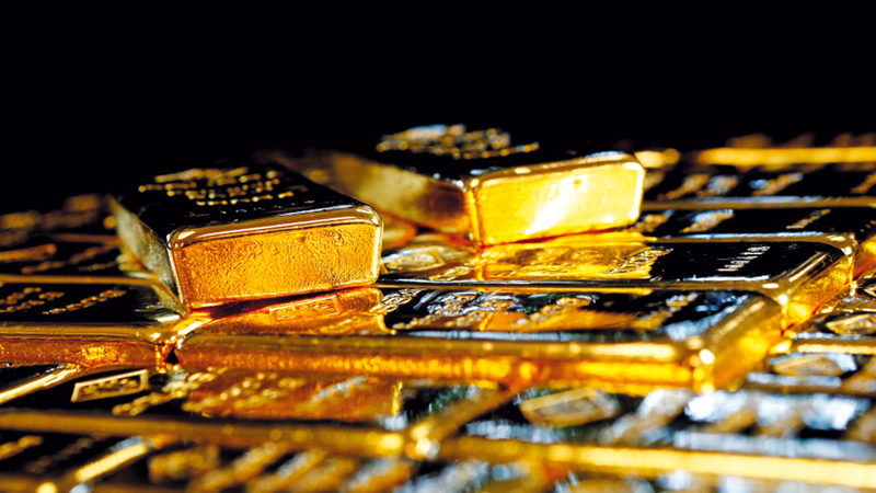 الذهب يتراجع مع ارتفاع عوائد السندات الأميركية