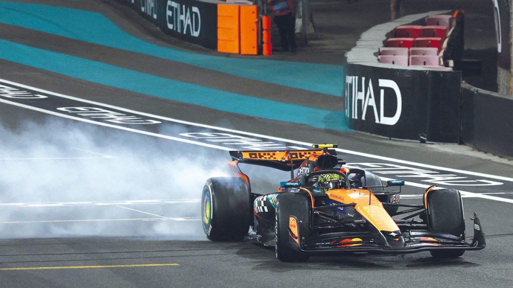 «مرسى ياس» تهدي نوريس لقب بطل العالم لـ «الفورمولا 1»