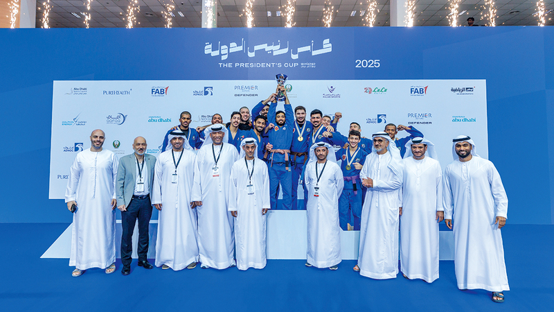 الوحدة يحتفظ بكأس رئيس الدولة للجوجيتسو