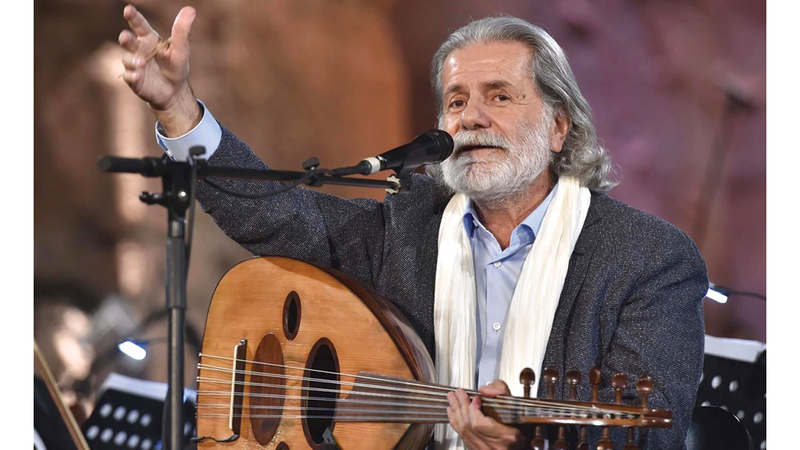 مارسيل خليفة في مكتبة محمد بن راشد بـ «ألحان تنبض بالعربية»