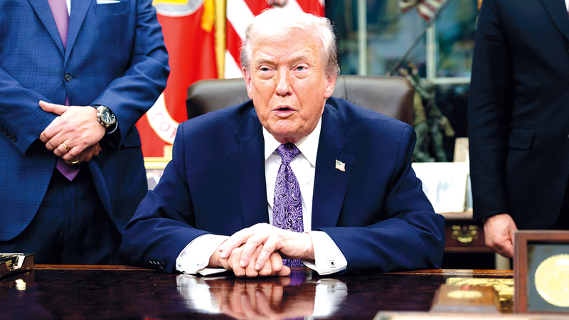 ترامب يقرّ بإمكانية خسارة الجمهوريين انتخابات التجديد النصفي في 2026