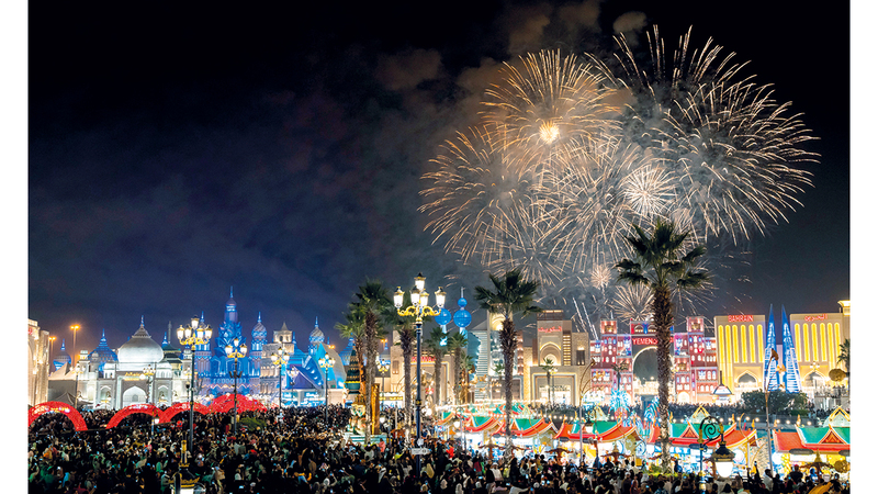 7 احتفالات استثنائية بـ «ليلة رأس السنة» في القرية العالمية