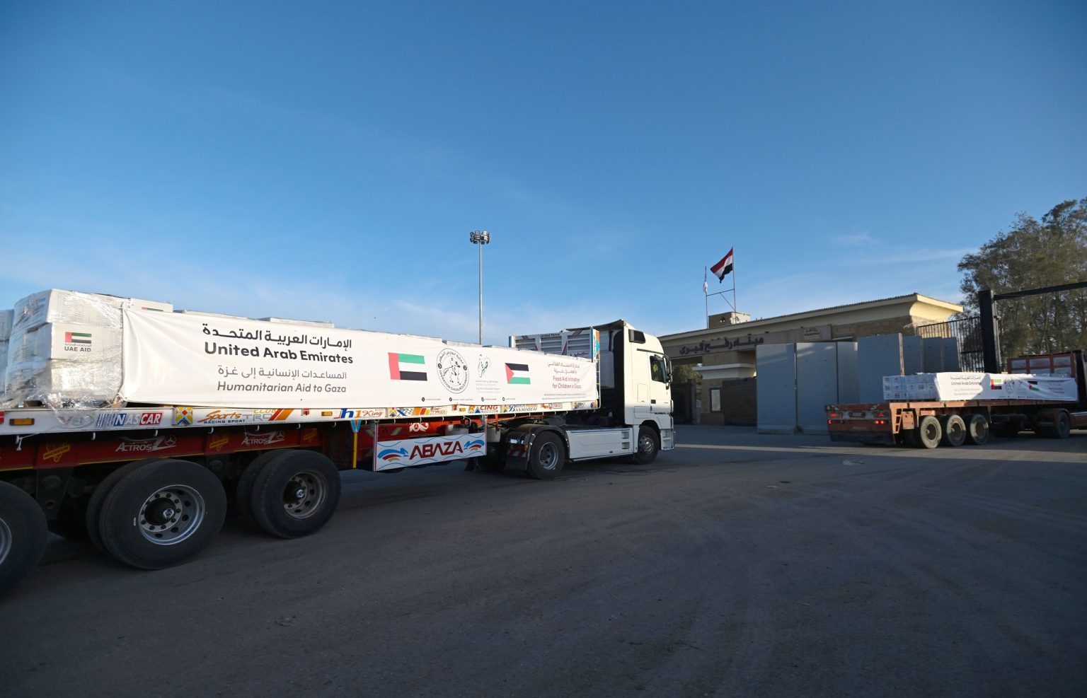 30 طن مكملات علاجية ووقائية من مؤسسة صقر القاسمي تصل غزة عبر “الفارس الشهم 3”