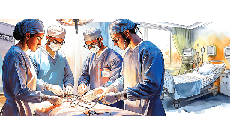 مليونا درهم تعويضاً لزوج وطفلَي امرأة توفيت بخطأ طبي جسيم