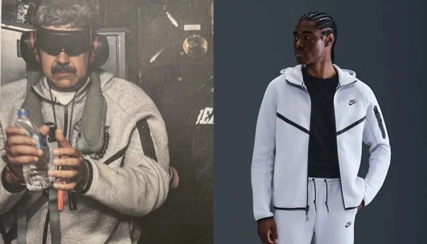 البدلة الرياضية التي ظهر بها «مادورو» مُقيداً تتصدر مبيعات «نايك».. وتنفد من المخازن في دقائق