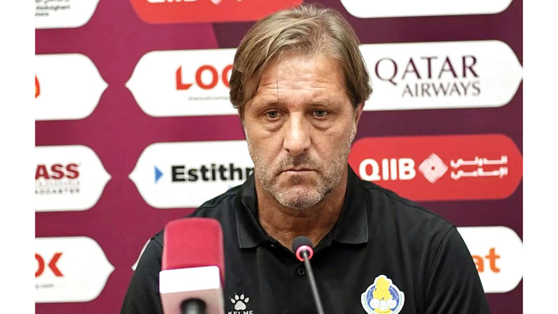 مدرب الغرافة: مباراة واحدة بقلب كبير