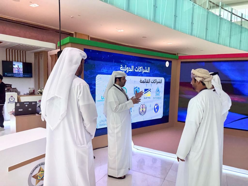 جهاز الشرطة الخليجية يشارك في المعرض الأمني المصاحب لتمرين “أمن الخليج العربي 4”