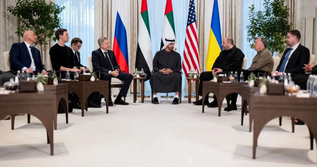 محادثات أبوظبي تبحث “معايير” إنهاء حرب أوكرانيا.. ومساع لوقف استهداف منشآت الطاقة